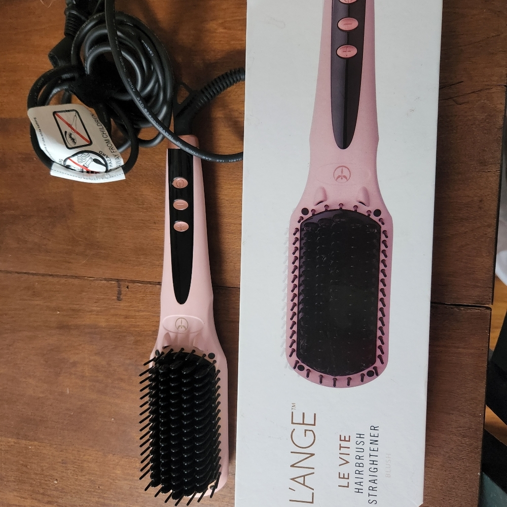 L'ANGE hairbrush straightener